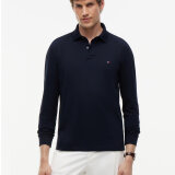 Tommy Hilfiger - Tommy Hilfiger - 1985 regular polo LS | Polo T-shirt Navy Blue Tommy Hilfiger - Tommy Hilfiger - 1985 regular polo LS | Polo T-shirt Navy Blue