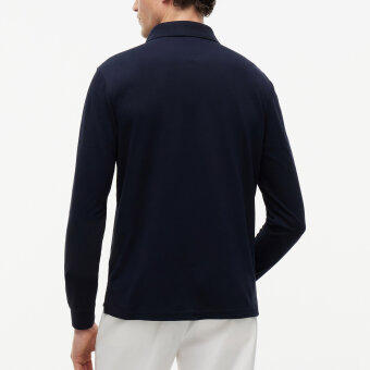 Tommy Hilfiger  - Tommy Hilfiger - 1985 regular polo LS | Polo T-shirt Navy Blue