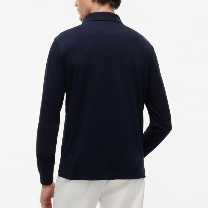 Tommy Hilfiger  - Tommy Hilfiger - 1985 regular polo LS | Polo T-shirt Navy Blue