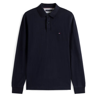 Tommy Hilfiger  - Tommy Hilfiger - 1985 regular polo LS | Polo T-shirt Navy Blue