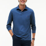 Tommy Hilfiger - Tommy Hilfiger - 1985 regular polo LS | Polo T-shirt Aegean Sea Tommy Hilfiger - Tommy Hilfiger - 1985 regular polo LS | Polo T-shirt Aegean Sea