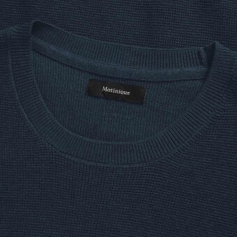 Matinique - Matinique - Lagoon crew neck | Strik Blue Wing