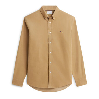 Tommy Hilfiger  - Tommy Hilfiger - Solid corduroy shirt | Skjorte Desert