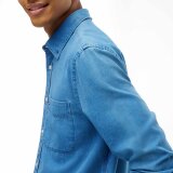 Tommy Hilfiger - Tommy Hilfiger - Indigo dobby shirt | Skjorte Mid Indigo Blue Tommy Hilfiger - Tommy Hilfiger - Indigo dobby shirt | Skjorte Mid Indigo Blue