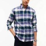 Tommy Hilfiger  - Tommy Hilfiger - Hero Flannel tartan check | Skjorte Ornamental Green 