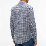 Tommy Hilfiger - Tommy Hilfiger - Flannel Gingham dobby | Skjorte Carbon Navy Tommy Hilfiger - Tommy Hilfiger - Flannel Gingham dobby | Skjorte Carbon Navy