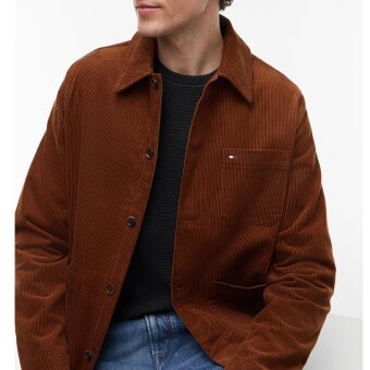 Tommy Hilfiger  - Tommy Hilfiger - Corduroy Chore shirt jacket | Overshirt Hickory Cord