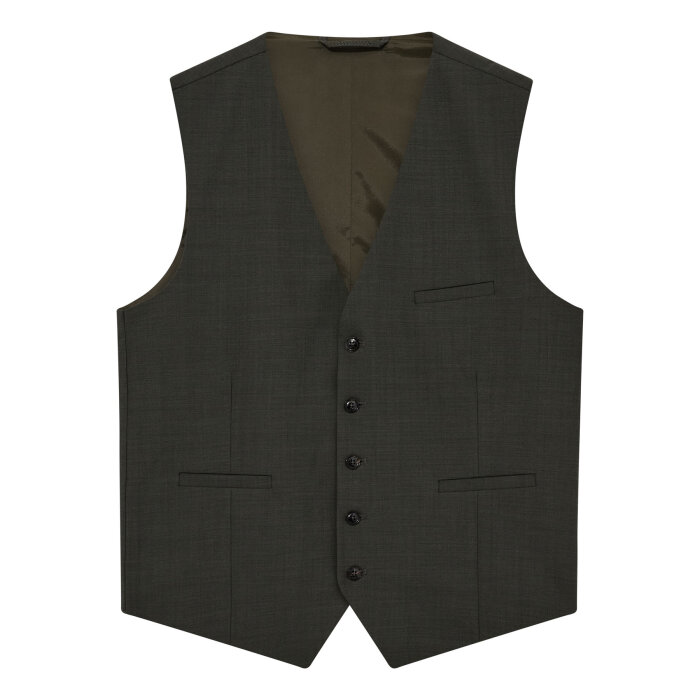 Mos Mosh Gallery - Mos Mosh - MMGHenry waiscoat | Vest Dark Green 