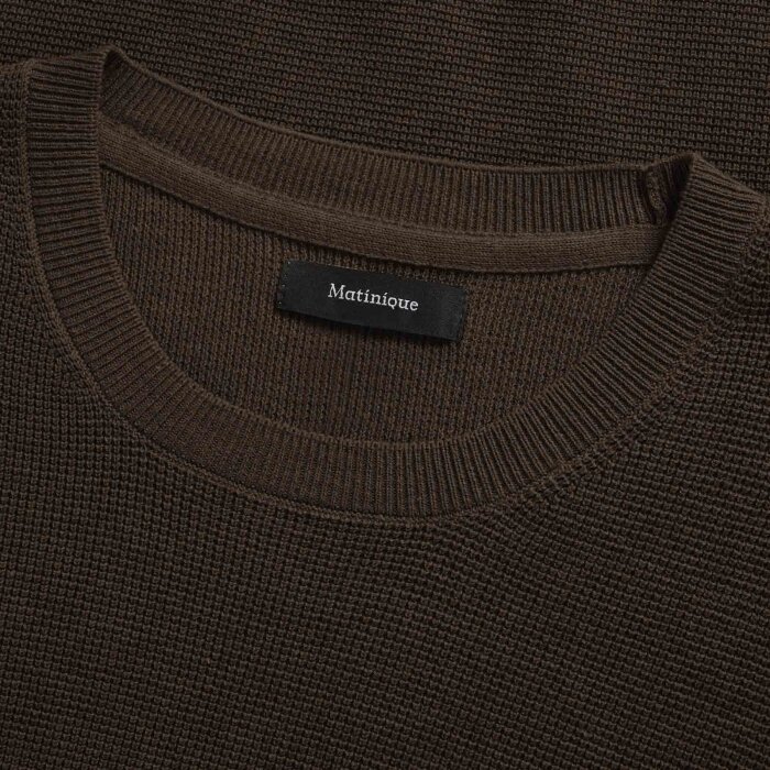 Matinique - Matinique - Lagoon crew neck | Strik Turkish Coffee
