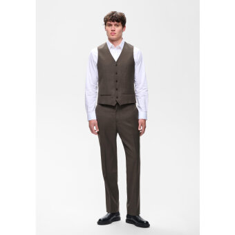 Matinique - Matinique - Breck waistcoat | Vest Turkish Coffee