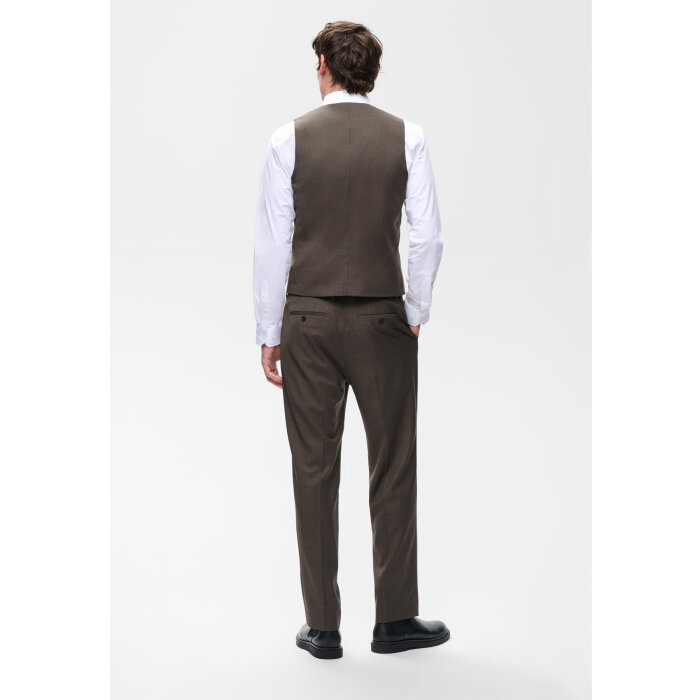 Matinique - Matinique - Breck waistcoat | Vest Turkish Coffee