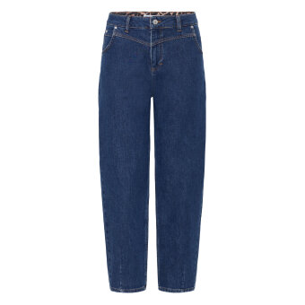 Pulz Jeans ( Dame )  - PULZ - PZLIRA UHW TAPERED LEG | JEANS DARK BLUE