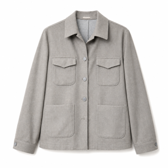 Limited Edition - Due Signori - DS 3219 | Overshirt Beige