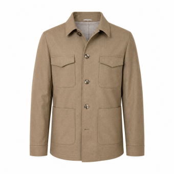 Limited Edition - Due Signori - DS3198 | Overshirt Ecru