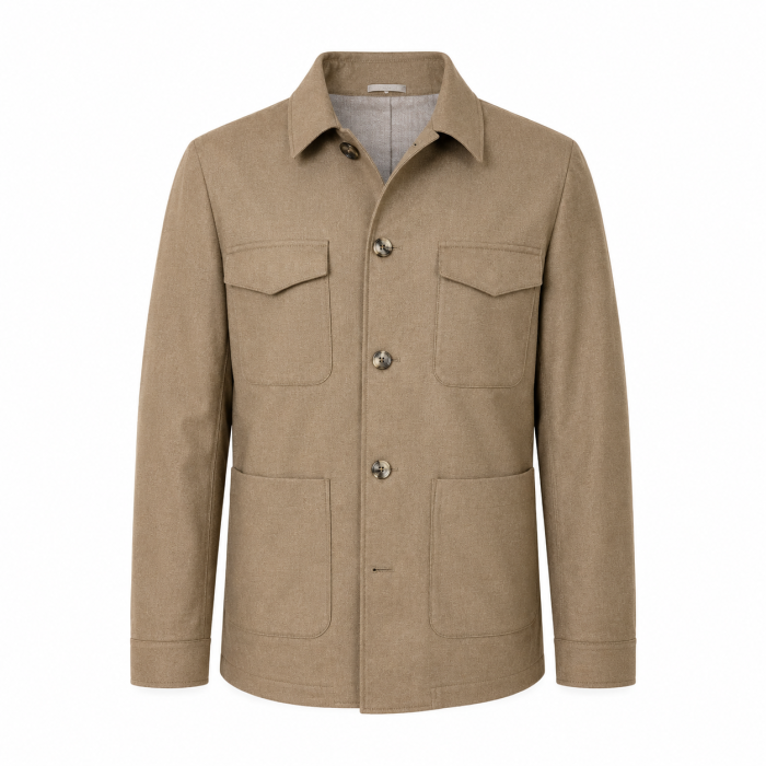 Limited Edition - Due Signori - DS3198 | Overshirt Ecru