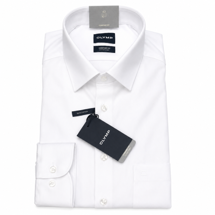 Olymp - Olymp - 119924 00 | Luxor Comfort Fit Skjorte White