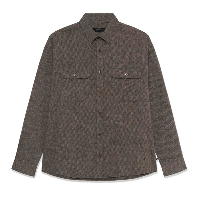 Matinique - Matinique - Christaldo shirt | Skjorte Turkish Coffee