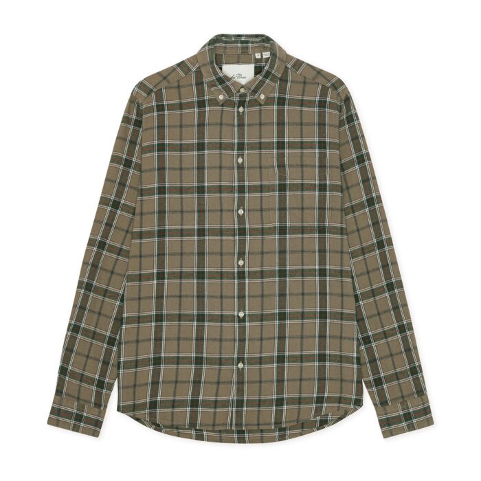 LES DEUX - Les Deux - Vintage check shirt | Skjorte Caribou