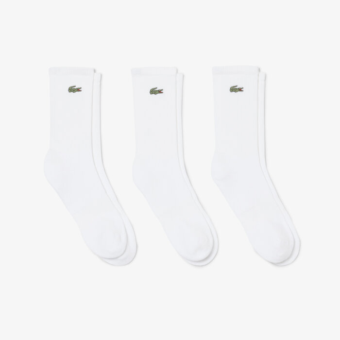 Lacoste - Lacoste - 3 Pack socks | Sokker White