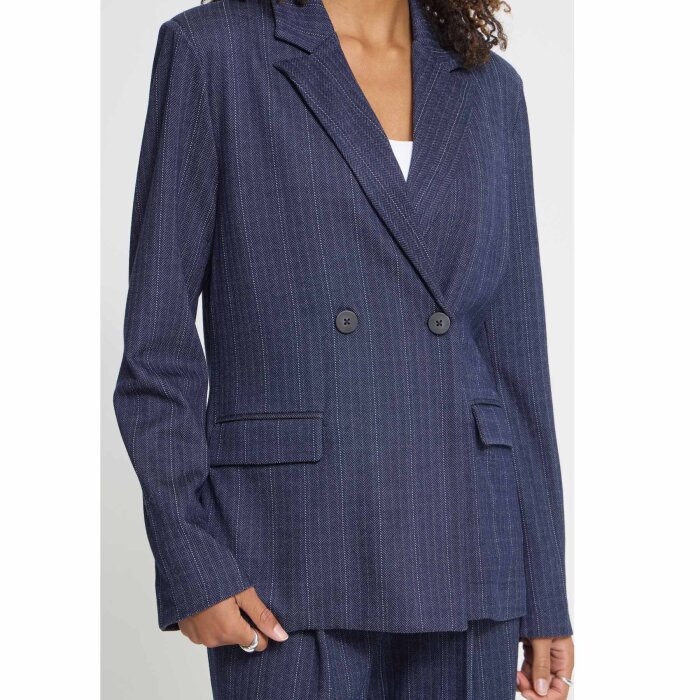ICHI ( Dame ) - ICHI - IHKATE PINELLE BL | BLAZER DARK BLUE