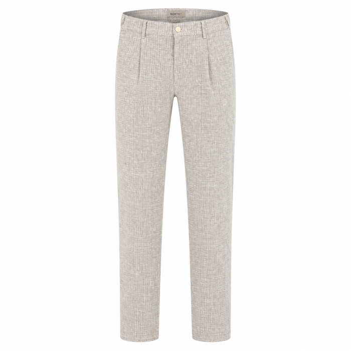 NORTH 84 - North 84 - Pleated chino | Beige
