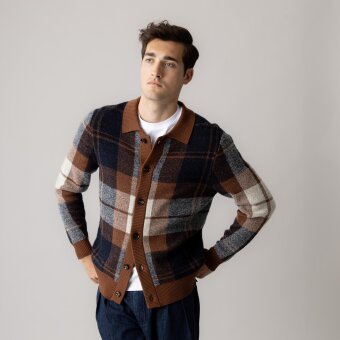 Mos Mosh Gallery - Mos Mosh - Wando | Cardigan Cocoa Brown