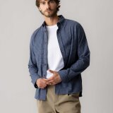 Mos Mosh Gallery - Mos Mosh - Marco flannel shirt | Skjorte Navy Check Mos Mosh Gallery - Mos Mosh - Marco flannel shirt | Skjorte Navy Check