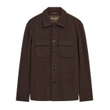 Mos Mosh Gallery - Mos Mosh - Austin knit | Overshirt Black coffee Mos Mosh Gallery - Mos Mosh - Austin knit | Overshirt Black coffee