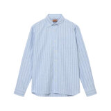 Mos Mosh Gallery - Mos Mosh - Marco brush shirt | Skjorte Light Blue Mos Mosh Gallery - Mos Mosh - Marco brush shirt | Skjorte Light Blue