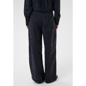 Part Two - PART TWO - CATHLEENPW | BUKSER DARK NAVY FLOWER JACQUARD