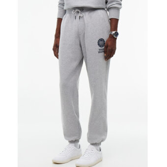 Tommy Hilfiger  - Tommy Hilfiger - Graph. varsity roundel pant | Sweatpants Light Grey