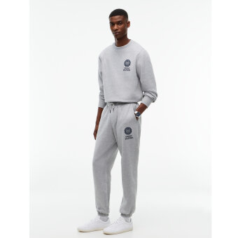 Tommy Hilfiger  - Tommy Hilfiger - Graph. varsity roundel pant | Sweatpants Light Grey