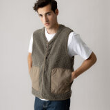 Mos Mosh Gallery - Mos Mosh - Harry waistcoat | Vest Dusty Olive