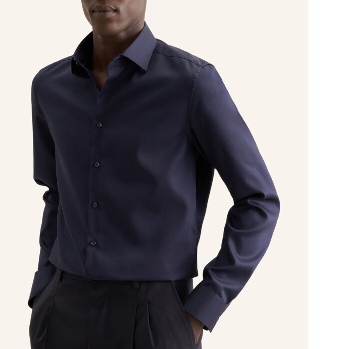 Seidensticker - Seidensticker - 843510 18 | Shaped Fit Skjote Navy