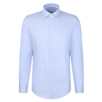 Seidensticker - Seidensticker 643510 13 | Slim Fit Skjorte Mid Blue