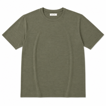Limited Edition - Giorgio Ballerini - 0601 5432 Italien Wool | T-shirt 5432 Green