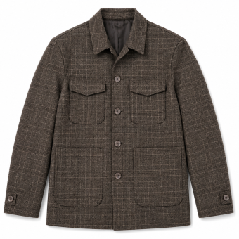 Limited Edition - Due Signori - 3250 Jersey | Overshirt Brown