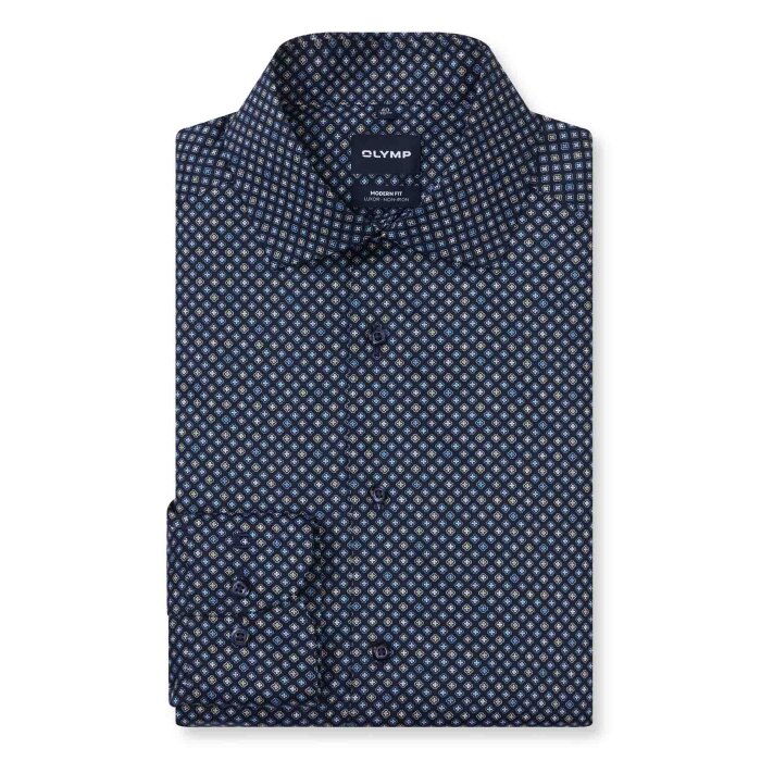 Olymp - Olymp - 137424 18 | Luxor Modern Fit Skjorte Blue