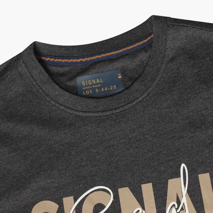 Signal - Signal - Owen print | T-shirt Brown Coffee 