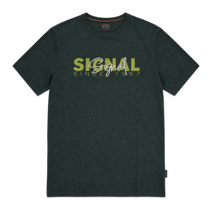 Signal - Signal - Owen print | T-shirt Evergreen Mel