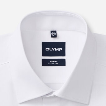 Olymp - Olymp - 219924 00 | Level 5 Body Fit Skjorte White