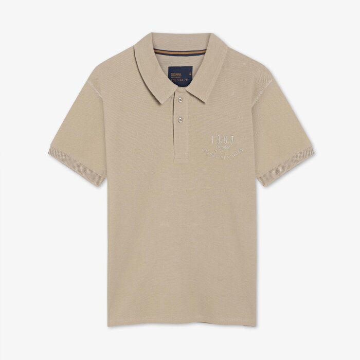 Signal - Signal - Leon heavy emb. | Polo T-shirt Sandy Taste