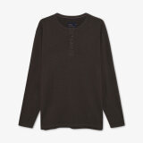 Signal - Signal - Derek granddad waffle | T-shirt Brown Coffee