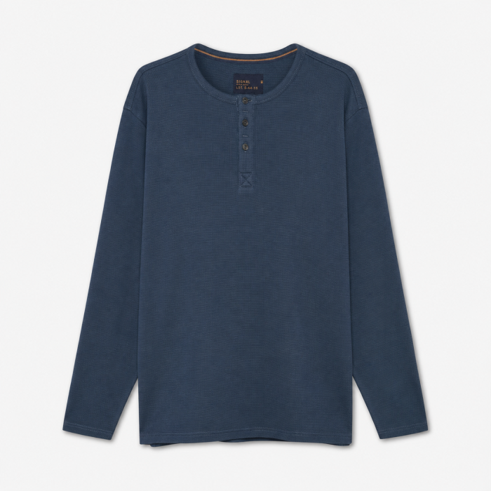 Signal - Signal - Derek granddad waffle | T-shirt Blue Dipper