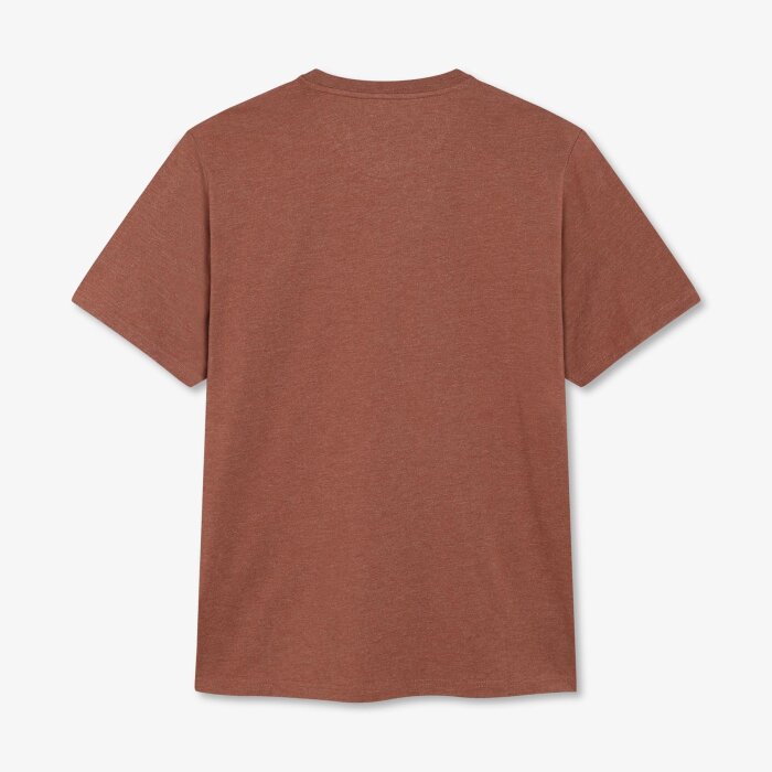 Signal - Signal - Larry chestprint tee | T-shirt Rusty Red Mel