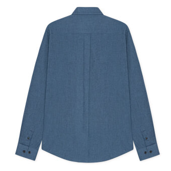 LES DEUX - Les Deux - Soft flannel shirt | Skjorte India Ink Blue