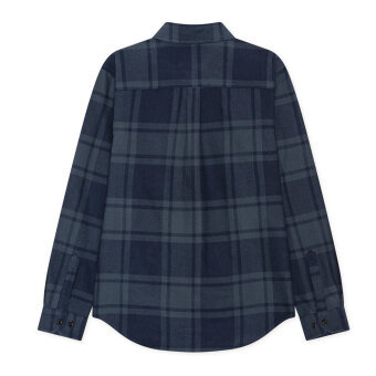 LES DEUX - Les Deux - Check flannel shirt | Skjorte Dark Navy