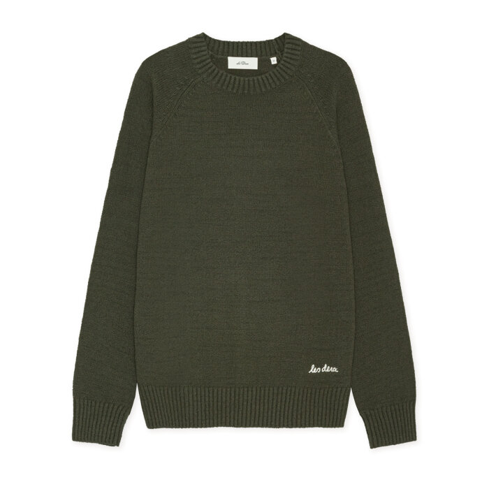 LES DEUX - Les Deux - Boucle roundneck knit | Strik Rosin Green