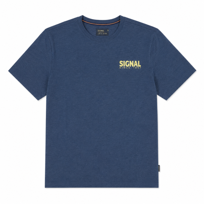Signal - Signal - Larry chestprint tee | T-shirt Blue Dipper
