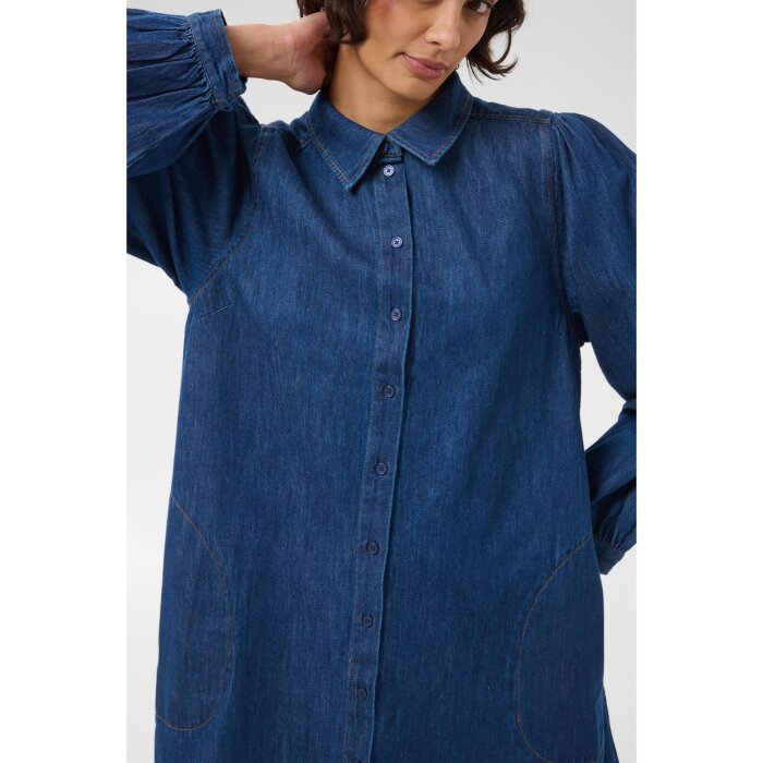 Part Two - PART TWO - ELEINANPW | KJOLE MEDIUM DARK BLUE DENIM